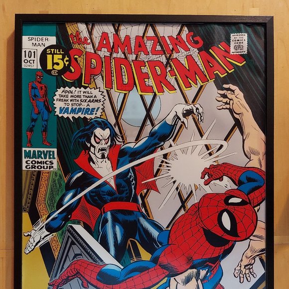 Amazing Spider-Man 101 Comic Cover silk canvas Fabric Poster (36" x 24") - Picture 2 of 3